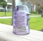 Nice Purple Cd 121 Am Tel   Tel Toll Style Glass Insulator