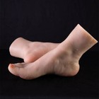25cm Female Tpe Skeleton Version Foot Lifelike Mannequin Feet Display Model Prop