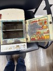 Vintage 1950s Wolverine Toy Refrigerator Tin Litho Metal Kids Kitchen Usa