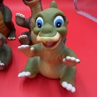 Vtg 1988 Pizza Hut The Land Before Time Dinosaurs Set Of 6 Rubber Hand Puppets 