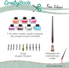 Calligraphy Pens For Writing - 12 Nib Wooden Dip Pen Set For Beginners With 7   