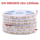 24v 10m Flexible Band Led Strip Light 2835 1200leds Warm White No Step-down Lamp