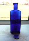 Stunning Blue Ridge Poison Embossed  Poison  Not To Be Taken