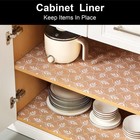 Non Adhesive Drawer Liner  Clear Shelf Mat For Fridge Cabinets clear