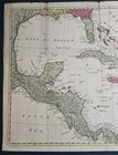 1775 A New   Accurate Map West Indies   Adjacent Parts N   S America R W Seale