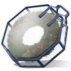 Hearth   Harbor Wreath Storage Container - Clear Christmas 24   
