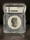 2018 Canada 1 Oz Silver Maple Leaf Dog Privy Reverse Proof 1 Oz Icg Pr69 