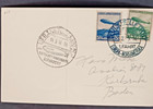Hindenburg Postcard With Arrival Postmark Type 2              Stock 942
