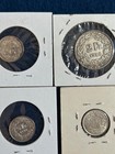 Lot 7 Swiss Silver Coins 5 2 1   1 2 Franc Various Dates Fineness  835