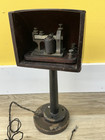 Antique J h  Bunnell Telegraph Sounder In Resonator Box