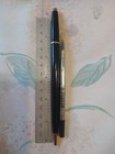 Parker 45 Black Desk Roller Ball Pen With Gold Trim Usa Made
