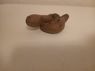 Pre Columbian Style Clay Ocarina Coiled Snake Figure Whistle Hand Crafted