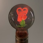 Vtg  Marked Aerolux Neon I Love You Heart   Flowers Light Bulb   Lamp