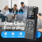 64gb Digital Voice Recorder With Playback audio Recording Device For Lectures Me