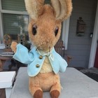 Vtg 70s Eden Beatrix Potter Peter Rabbit Plush 15    Bunny Cottontail Old W Outfit