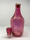 Vintage Cranberry Wine Decanter 10 1 4 