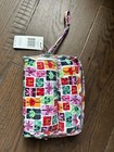 Vera Bradley 3 Piece Cosmetic Bag Set Gift Print Travel Makeup Organizer Nwt