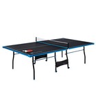 Official Size Indoor Outdoor Folding Table Tennis Ping Pong Set 2 Paddle 2 Ball