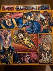 X-men Pizza Hut Promo Pizza Box Comic Book Box Art Wolverine Gambit Beast 1993