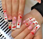 Betty Boop 3d Nail Stickers-nail Art