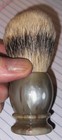 Silvertip Badger Shaving Brush With Genuine Horn Handle  new  - Free Shipping