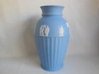 Large Wedgwood Blue Jasperware Vase