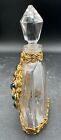 Rare Antique Glass Perfume Bottle 5 5  Tall
