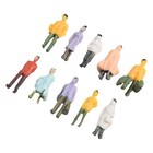 Model Trains Painted Figures-100pcs 200pcs 1 87 Scale People Passengers People