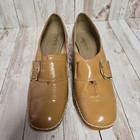 Vintage Mason Shoes Women   s Size 7b     Dark Mustard gold Buckle     New Old Stock