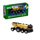 Brio World Mighty Golden Action - Battery Operated Toy Train For Locomotive