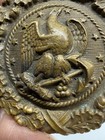 Vintage U s  Naval Officer Eagle Fouled Anchor Solid Brass Belt Buckle