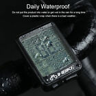 Us Lcd Digital Bicycle Computer Bike Backlight Speedometer Odometer Waterproof 