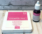 Stampin  Up  Magenta Madness Classic Ink Pad   Reinker Retired Waterbased New