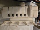 Singer 14t968dc Professional 5 Serger Overlock Sewing Machine  white  With Case