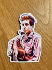 Bob Dylan Guitar Fan Art Young Psychedelic Premium Quality Sticker 2x3 In