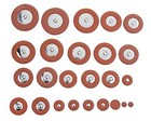 Saxophone Pad Replacement Set 25 Piece Alto Leather Metal Cardboard 9mm To 48mm