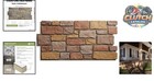 Everstone Cobblestone Faux Stone Panel  48 w X 23 3 4 h X 1 1 8 d  Charleston