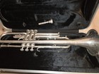Blessings Usa B-135 Silver  Trumpet With Hard Case