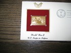 1994 Wwii Us Troops In Saipan World War Ii Golden Cover Replica Stamp Fdc