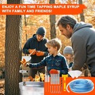 Maple Syrup Tree Tapping Kit With 5 Stainless Steel Maple Tap Spiles And Hook   