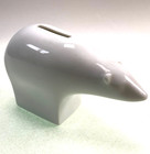 Dansk Gunnar Cyren Polar Bear Bank White Porcelain 5  Vintage