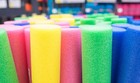 Deluxe Floating Pool Noodles - Super Thick Foam Tubes  52 Inches  Assorted Color
