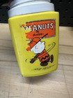 Vintage  Peanuts Thermos Only No Lunchbox   Charlie Brown Snoopy Woodstock