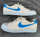 Vintage 1980s Nike All Court Classic Blazer Low Canvas Shoes Size 10 5