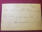 Wwi German Soldiers Studio Portrait Photo Postcard W  Handwritten Note 1914-15