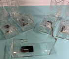 5pk acrylic 6x4x2 5 Clear Handgun stand anti-slip Strip Gun Display Holder