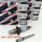 6x Bosch Diesel Fuel Injectors For Dodge Ram 2500 3500 5 9l Cummins 0445120238