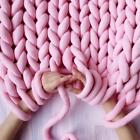 Bulky Chunky Wool Yarn Super Soft Arm Knitting Roving Crochet Blanket Craft Diy