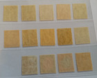 St  Vincent 1921 Kg V 1 2d To   1 Sg 131 - 141 Sc 118 - 131 Wmk Msca Set 14 Mlh