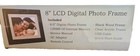 Pandigital 8 Inch Lcd Digital Photo Frame 128mb Pan80-2  New In Box  Remote 